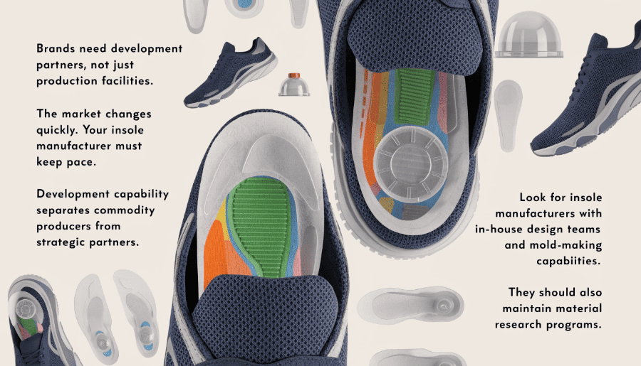 Insole design and development process