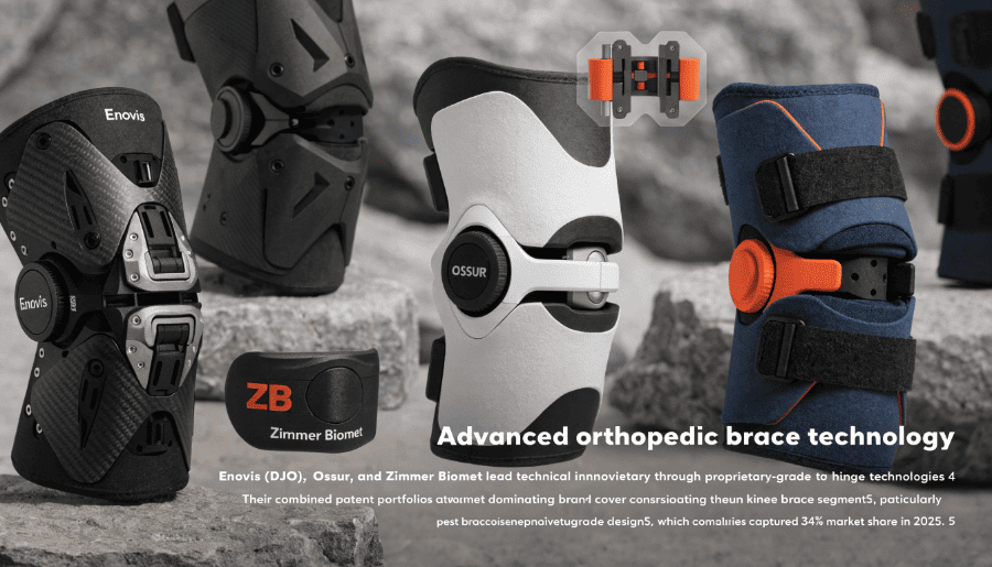 Innovation leaders in orthopedic braces