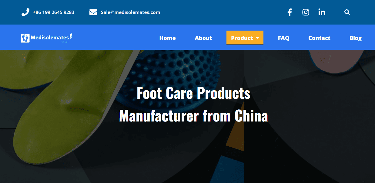 Medisolemates EVA footbed products