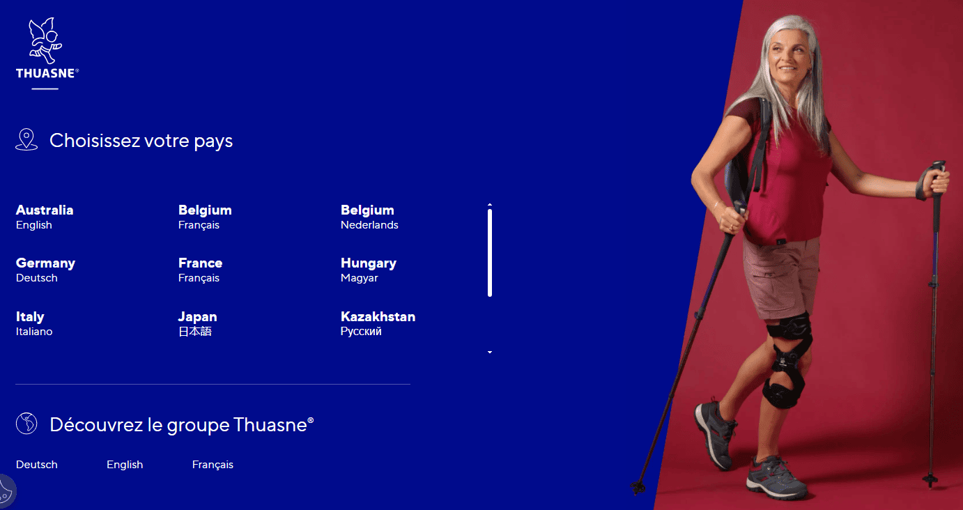 Thuasne lumbar support braces