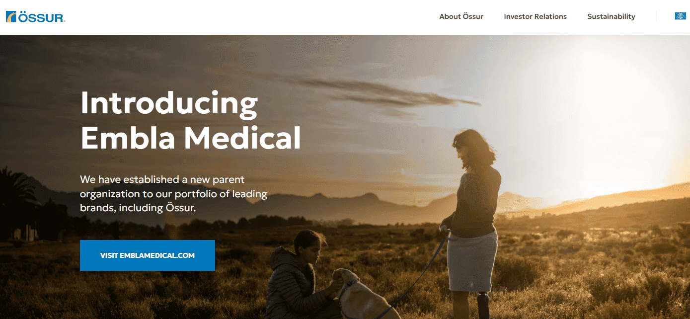 Ossur spinal support systems