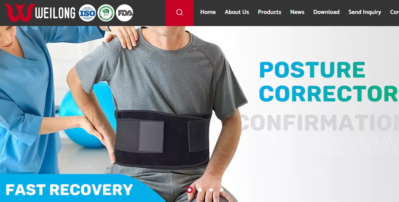 Ningbo Chendong Sports and Sanitarian Co Ltd posture corrector manufacturer logo