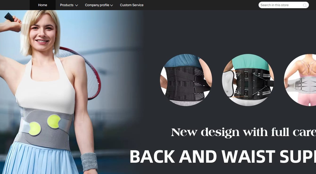 Shijiazhuang Aofeite Imp and Exp Co Ltd posture corrector manufacturer logo