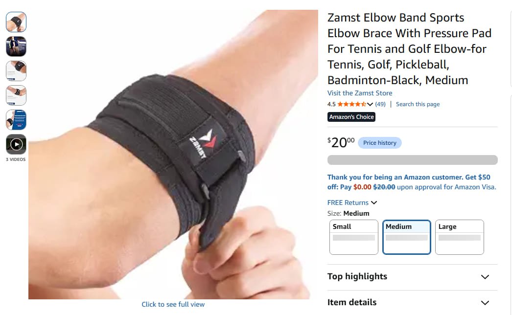 Zamst elbow compression sleeve Japan ASICS athletic support